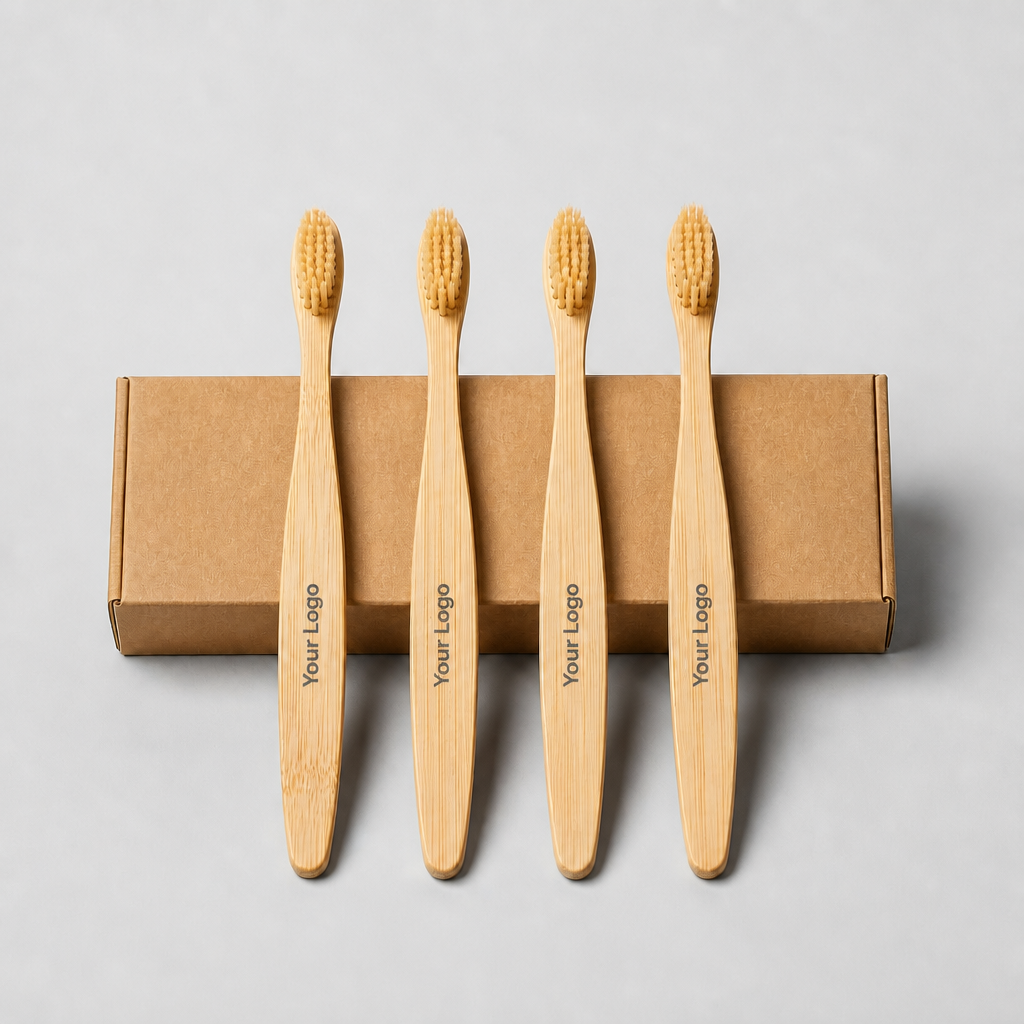 Bamboo Toothbrush Yourlogo