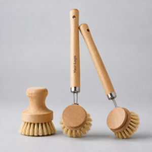scrub brushes yourlogo