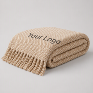 throw blanket yourlogo