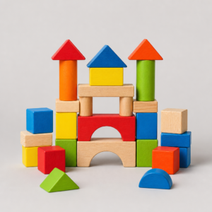 wooden blocks