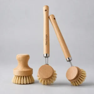 scrub brushes yourlogo