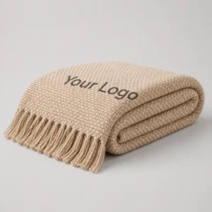 throw blanket yourlogo